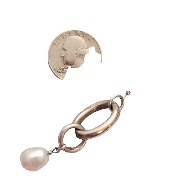 Silpada Sterling Silver Glass, Quartz Multi Strand Necklace 20" Long, E886 - Picture 7 of 9